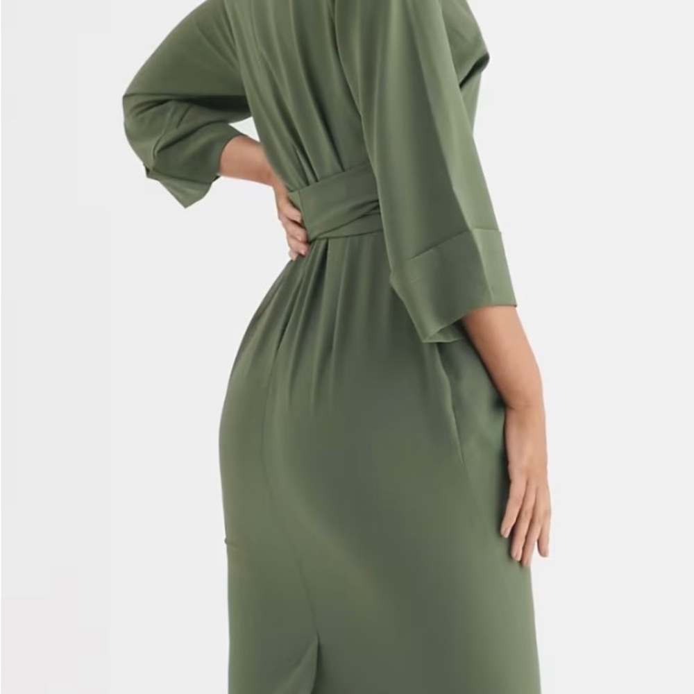 UGC ASOS Kimono sleeve MIDI Pencil Dress - Picture 2 of 6